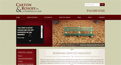 Desktop Screenshot of cartonrosoff.com